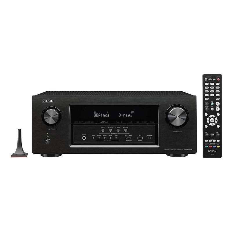 Denon AVR-S920W 7.2-Ch Full 4K Ultra HD A/V Receiver with Bluetooth & Wi-Fi