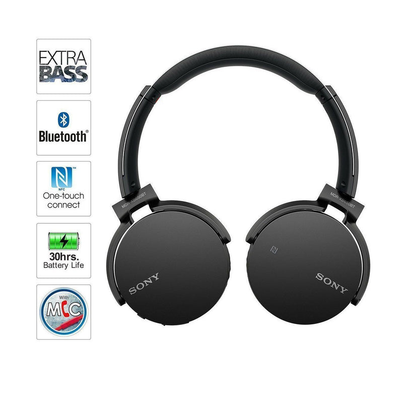 Sony MDRXB650BT Extra Bass Bluetooth Headphones