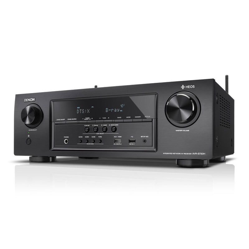 Denon AVR-S730H 7.2-Ch Full 4K Ultra HD A/V Receiver