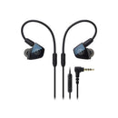 Audio-Technica ATH-LS400iS In-Ear Quad Armature Driver Headphones with In-line Mic & Control